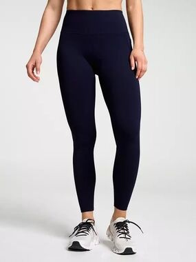 DSG Momentum 7/8 High-Rise Jet Navy Performance Leggings - Women Size XXS